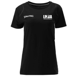 T-shirt Spalding femme noir