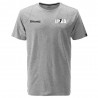 T-shirt spalding homme gris chiné