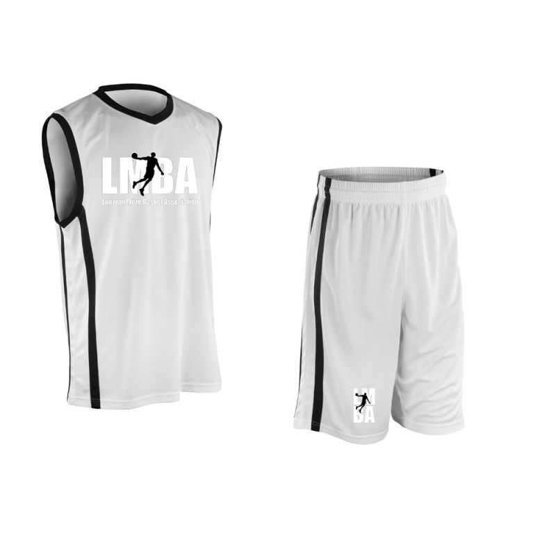 Kit maillot et short de basket adulte