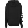 Sweat capuche Spalding imprimé manche noir