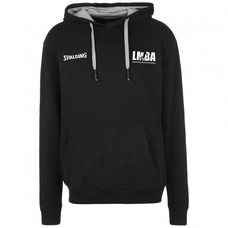 Sweat capuche Spalding imprimé dos noir