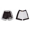 Short réversible Spalding adulte marquage 2 faces noir et blanc